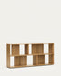 Set Litto di 4 ripiani modulari impiallacciati rovere 168 x 76 cm