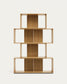 Set Litto di 4 ripiani modulari impiallacciati rovere 168 x 76 cm