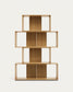 Set Litto di 4 ripiani modulari impiallacciati rovere 168 x 76 cm