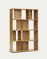 Set Litto di 6 ripiani modulari impiallacciati rovere 101 x 152 cm