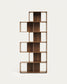 Set Litto di 6 ripiani modulari impiallacciati noce 168 x 114 cm