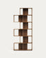 Set Litto di 6 ripiani modulari impiallacciati noce 168 x 114 cm