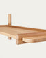 Scaffalatura modulare Sitra 1 mensola legno massiccio di rovere naturale 90 cm