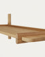 Scaffalatura modulare Sitra 1 mensola legno massiccio di rovere naturale 110 cm