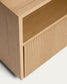 Comodino Helvine 1 cassetto in impiallacciato di rovere 45 x 52 cm FSC 100%