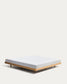 Base Norlen in impiallacciato di rovere con finitura naturale per materasso da 180 x 200 cm FSC Mix Credit