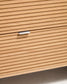 Cassettiera Norlen 3 cassetti in impiallacciato di rovere con finitura naturale FSC Mix Credit 101 x 75 cm
