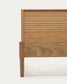Letto Lenon in legno e rovere impiallacciato per materasso 160 x 200 cm FSC MIX Credit