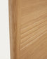 Letto Lenon in legno e rovere impiallacciato per materasso 160 x 200 cm FSC MIX Credit