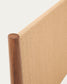 Letto Elan impiallacciatura e legno massiccio di noce corda materasso 160x200cm FSC Mix Credit