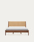 Letto Elan impiallacciatura e legno massiccio di noce corda materasso 160x200cm FSC Mix Credit