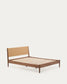 Letto Elan impiallacciatura e legno massiccio di noce corda materasso 160x200cm FSC Mix Credit