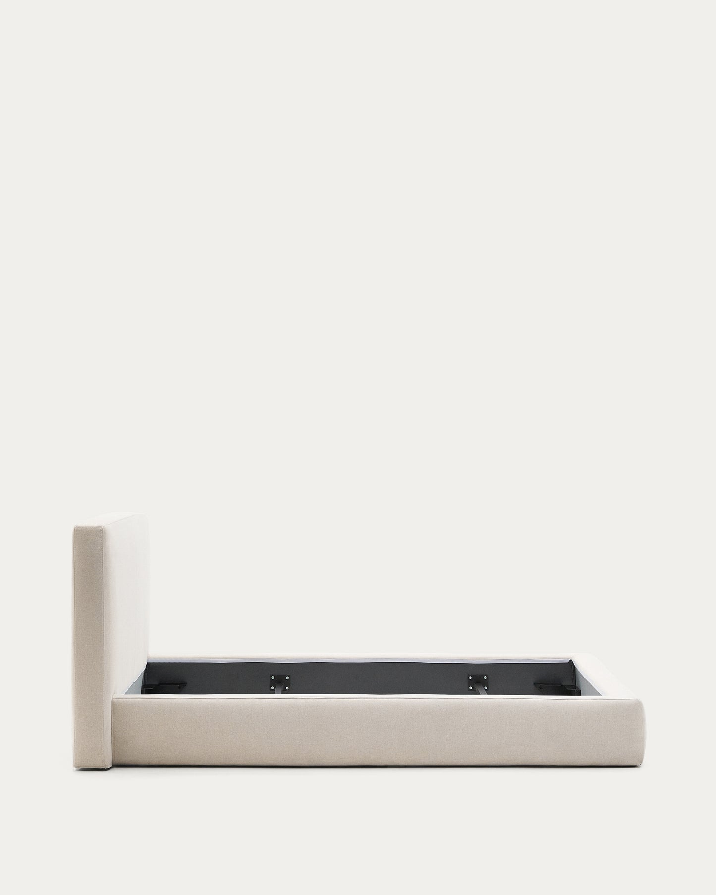 Letto sfoderabile Blok écru per materasso 90 x 200 cm