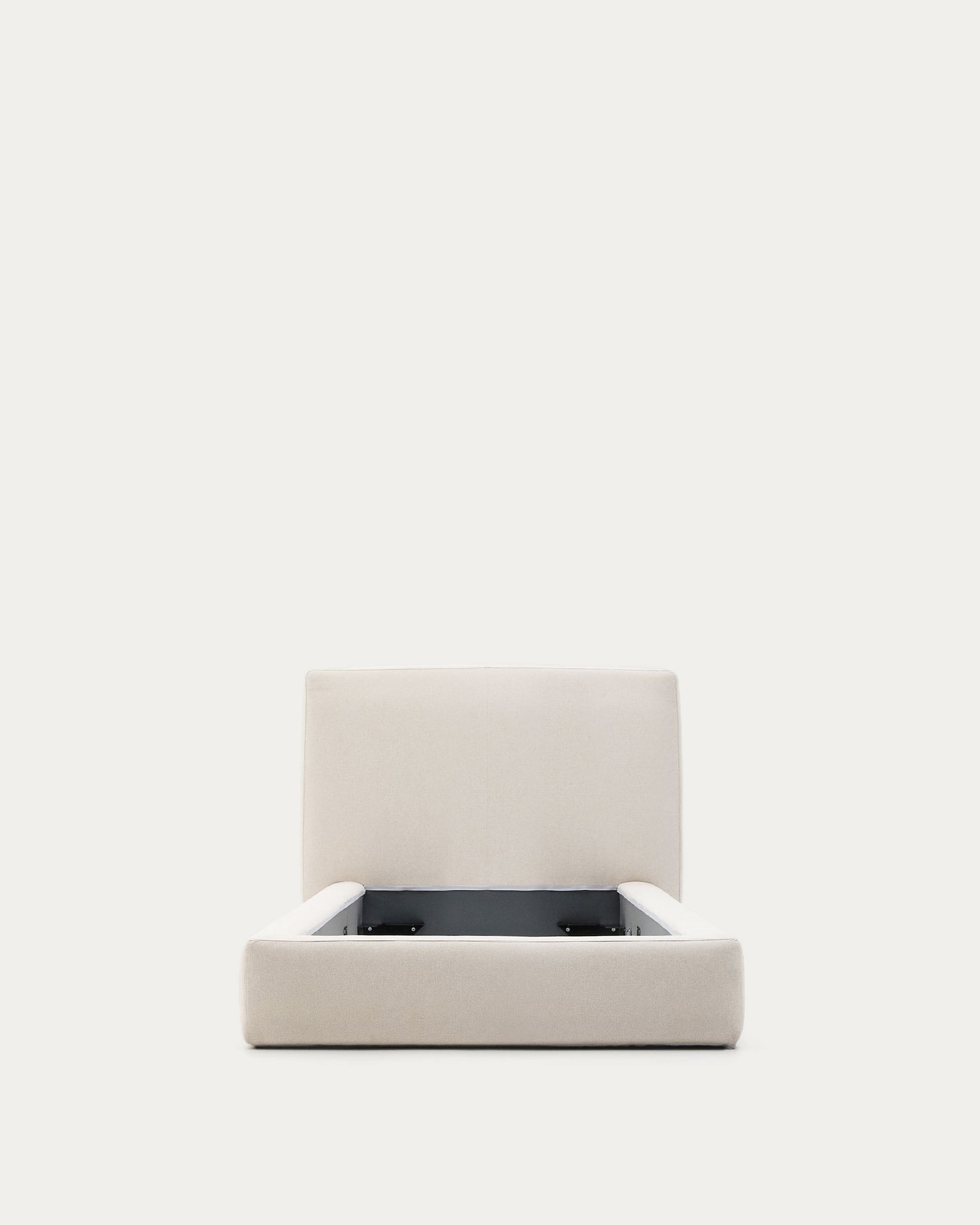 Letto sfoderabile Blok écru per materasso 90 x 200 cm
