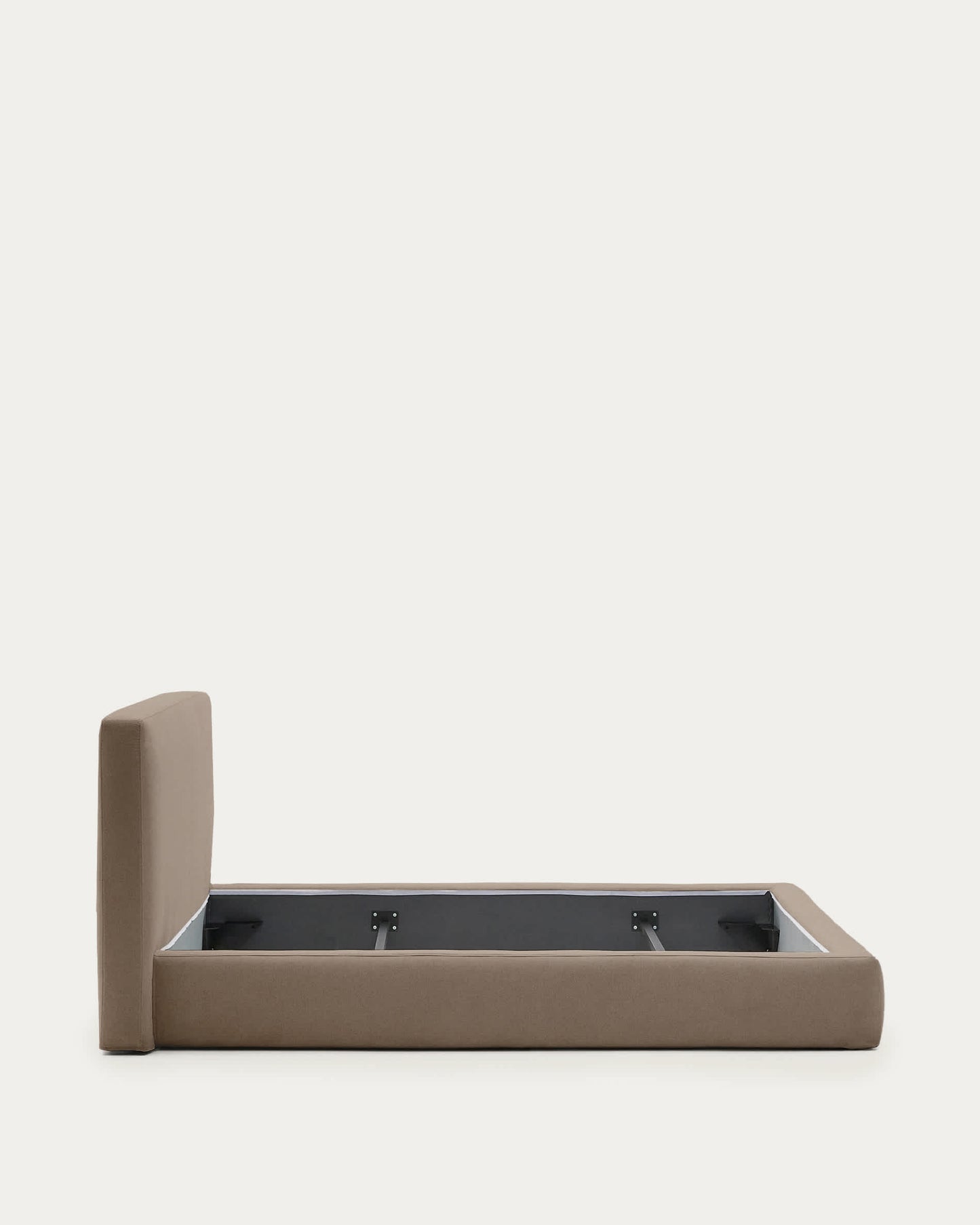 Letto sfoderabile Blok marrone per materasso da 160 x 200 cm FSC Mix Credit