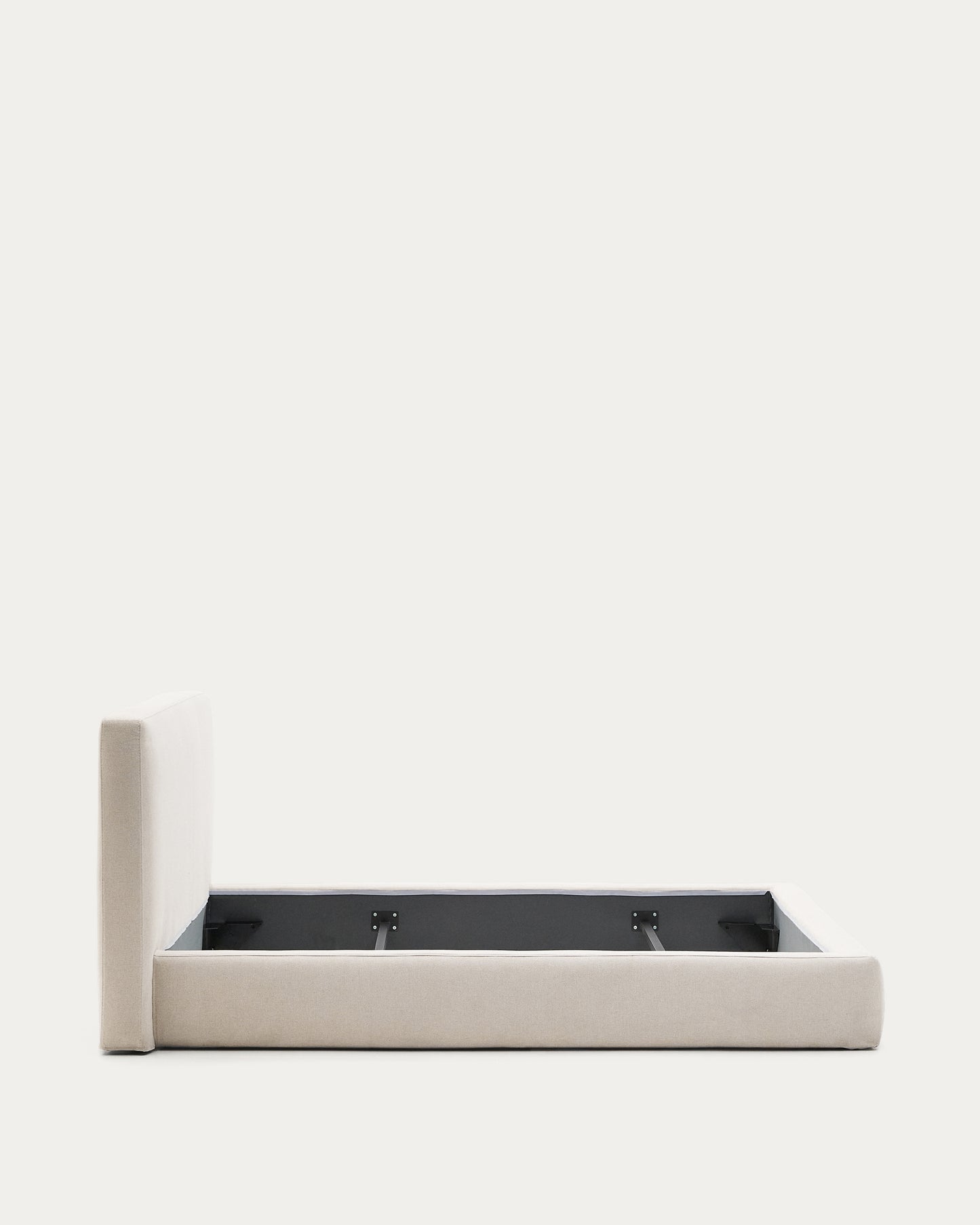 Letto sfoderabile Blok écru per materasso 160 x 200 cm