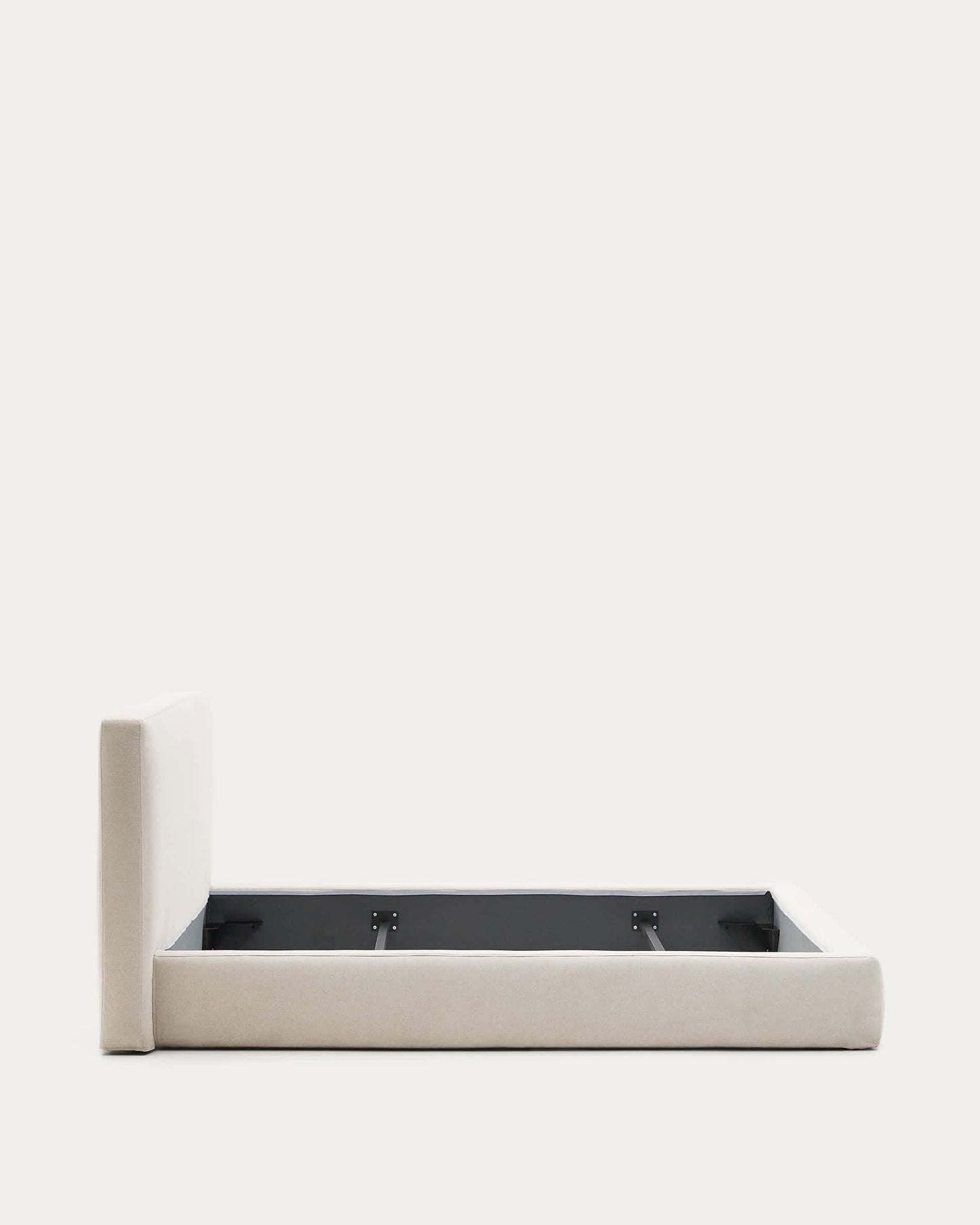 Letto sfoderabile Blok écru per materasso 160 x 200 cm
