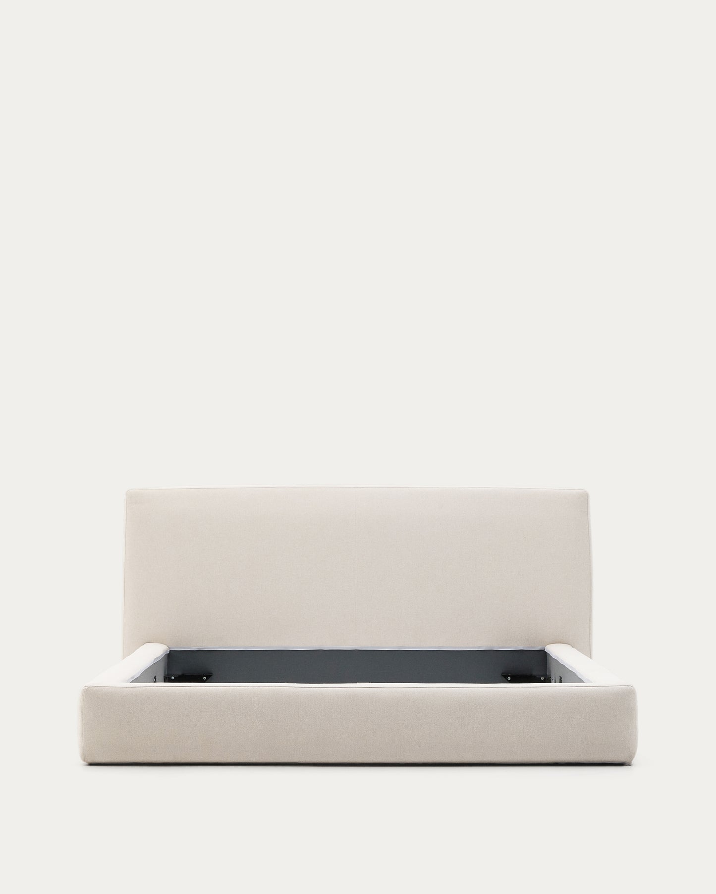Letto sfoderabile Blok écru per materasso 160 x 200 cm