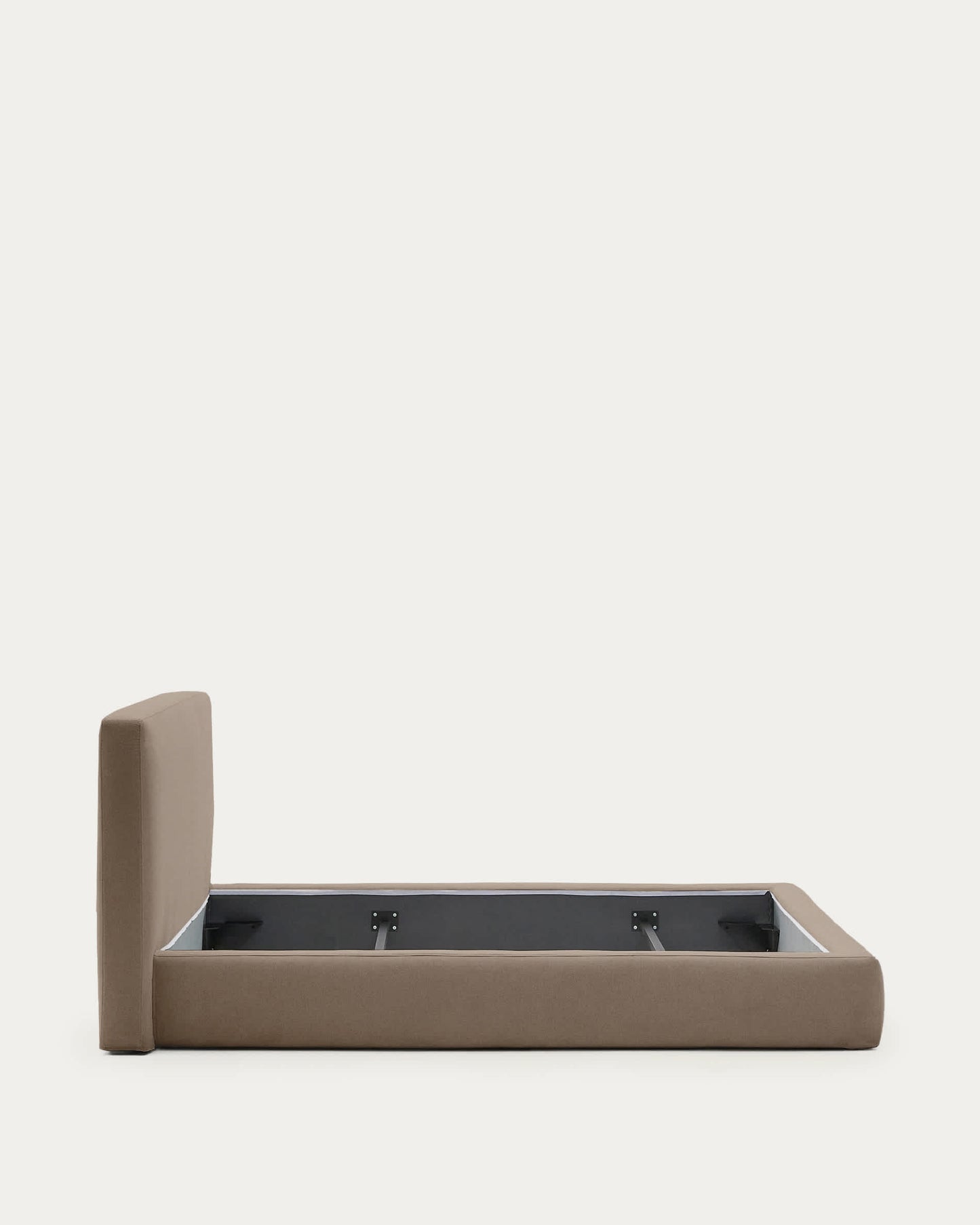 Letto sfoderabile Blok marrone per materasso da 180 x 200 cm FSC Mix Credit
