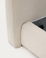 Letto sfoderabile Block beige per materasso 180 x 200 cm