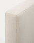 Letto sfoderabile Block beige per materasso 180 x 200 cm