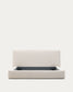 Letto sfoderabile Block beige per materasso 180 x 200 cm