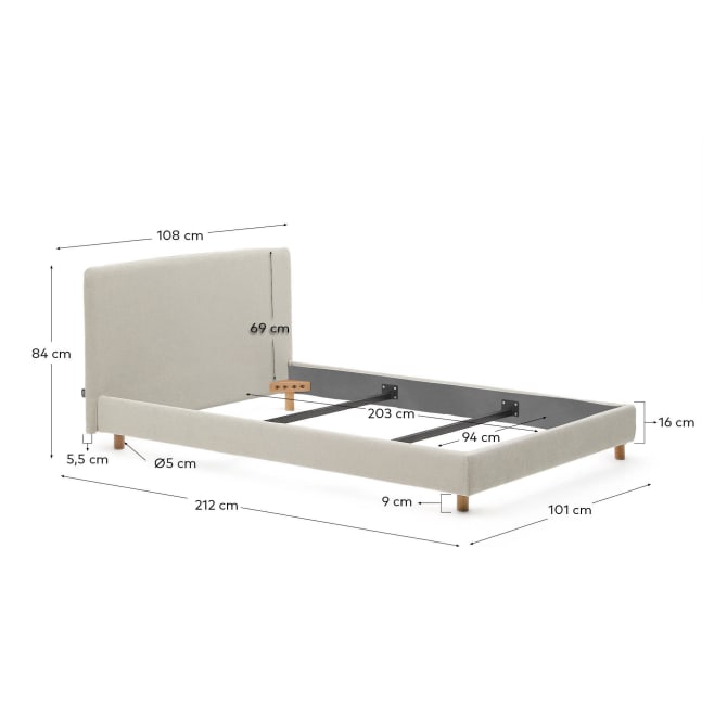 Letto singolo Valma