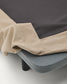 Letto sfoderabile Jaira in lino e cotone topo per materasso da 150 x 190 cm FSC Mix Credit