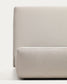 Letto sfoderabile con rete sollevabile Blok écru per materasso da 180 x 200 cm FSC Mix Credit
