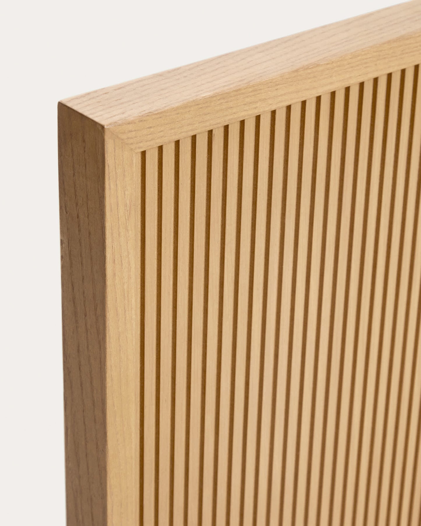 Testiera Helvine in impiallacciato di rovere per letto da 90 cm FSC 100%