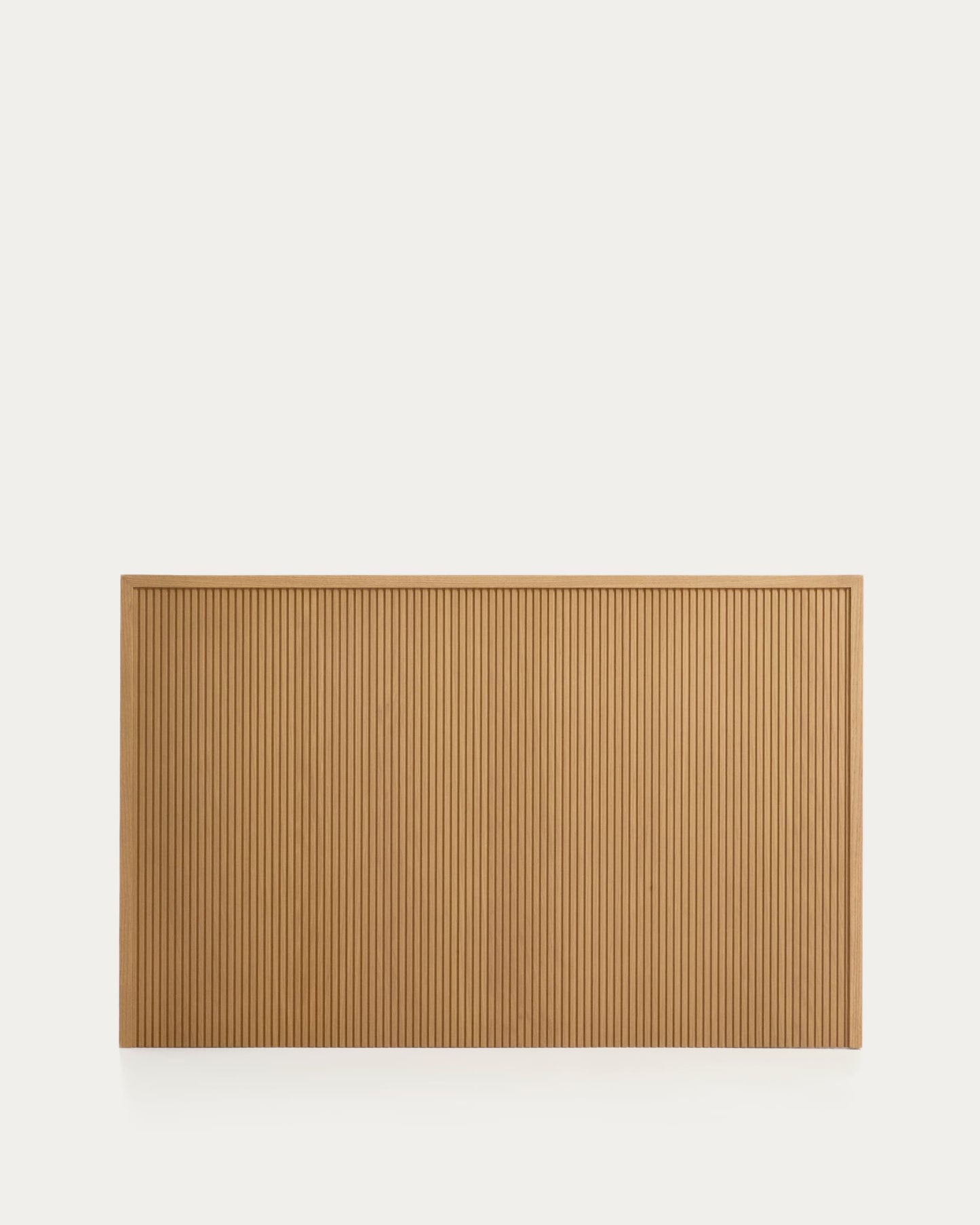 Testiera Helvine in impiallacciato di rovere per letto da 90 cm FSC 100%