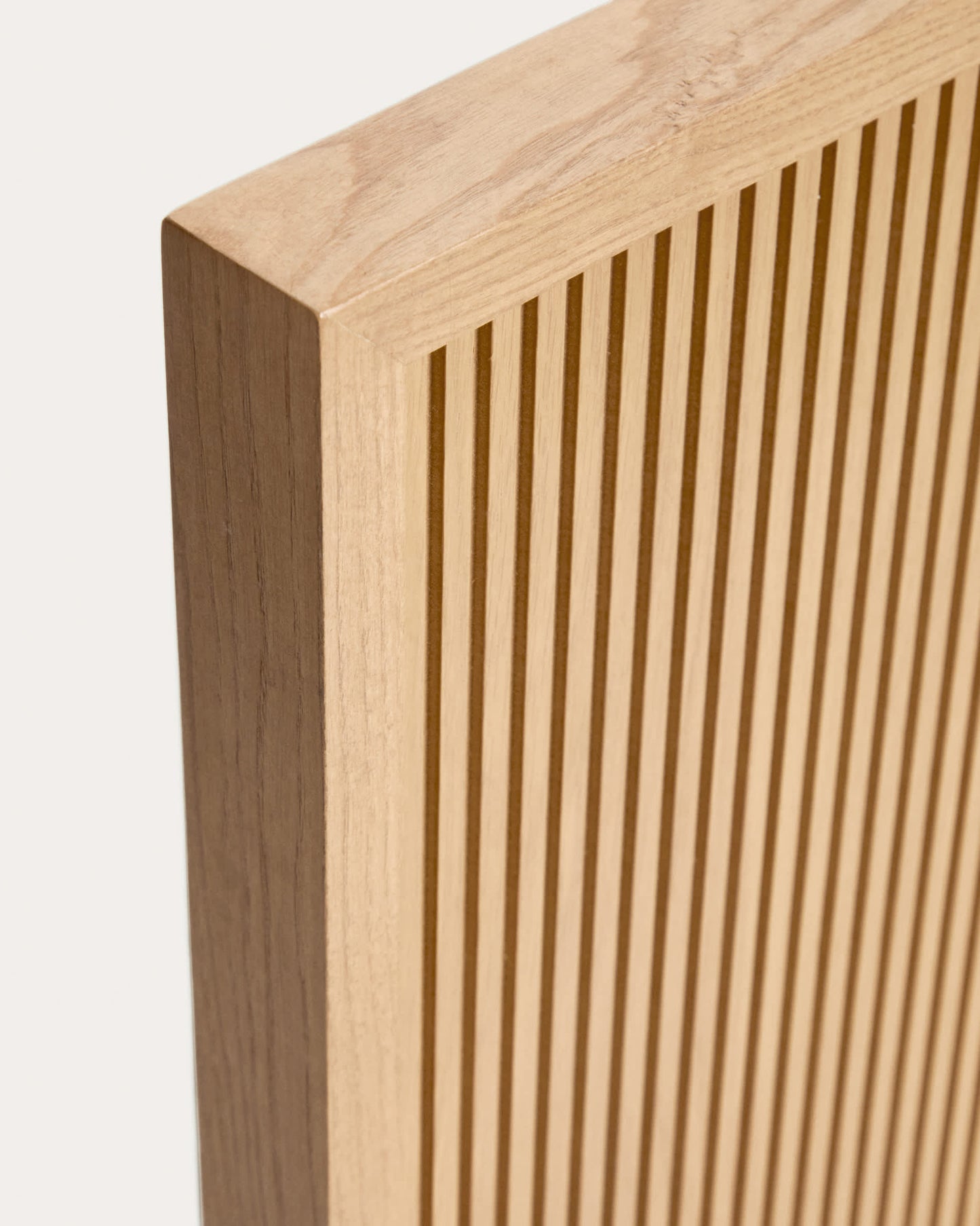 Testiera Helvine in impiallacciato di rovere per letto da 160 cm FSC 100%