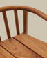 Sgabello da esterno Turqueta in legno massiccio di teak FSC al 100%, altezza 65 cm