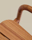 Sgabello da esterno Turqueta in legno massiccio di teak FSC al 100%, altezza 65 cm