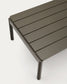 Tavolino da centro Sorells in alluminio verde 63 x 144,6 cm