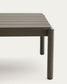 Tavolino da centro Sorells in alluminio verde 63 x 144,6 cm