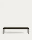 Tavolino da centro Sorells in alluminio verde 63 x 144,6 cm