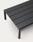 Tavolino da centro Sorells in alluminio grigio 52,4 x 91 cm