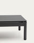 Tavolino da centro Sorells in alluminio grigio 52,4 x 91 cm