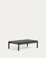Tavolino da centro Sorells in alluminio grigio 52,4 x 91 cm