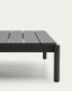 Tavolino da centro Sorells in alluminio grigio 89 x 91 cm
