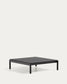 Tavolino da centro Sorells in alluminio grigio 89 x 91 cm