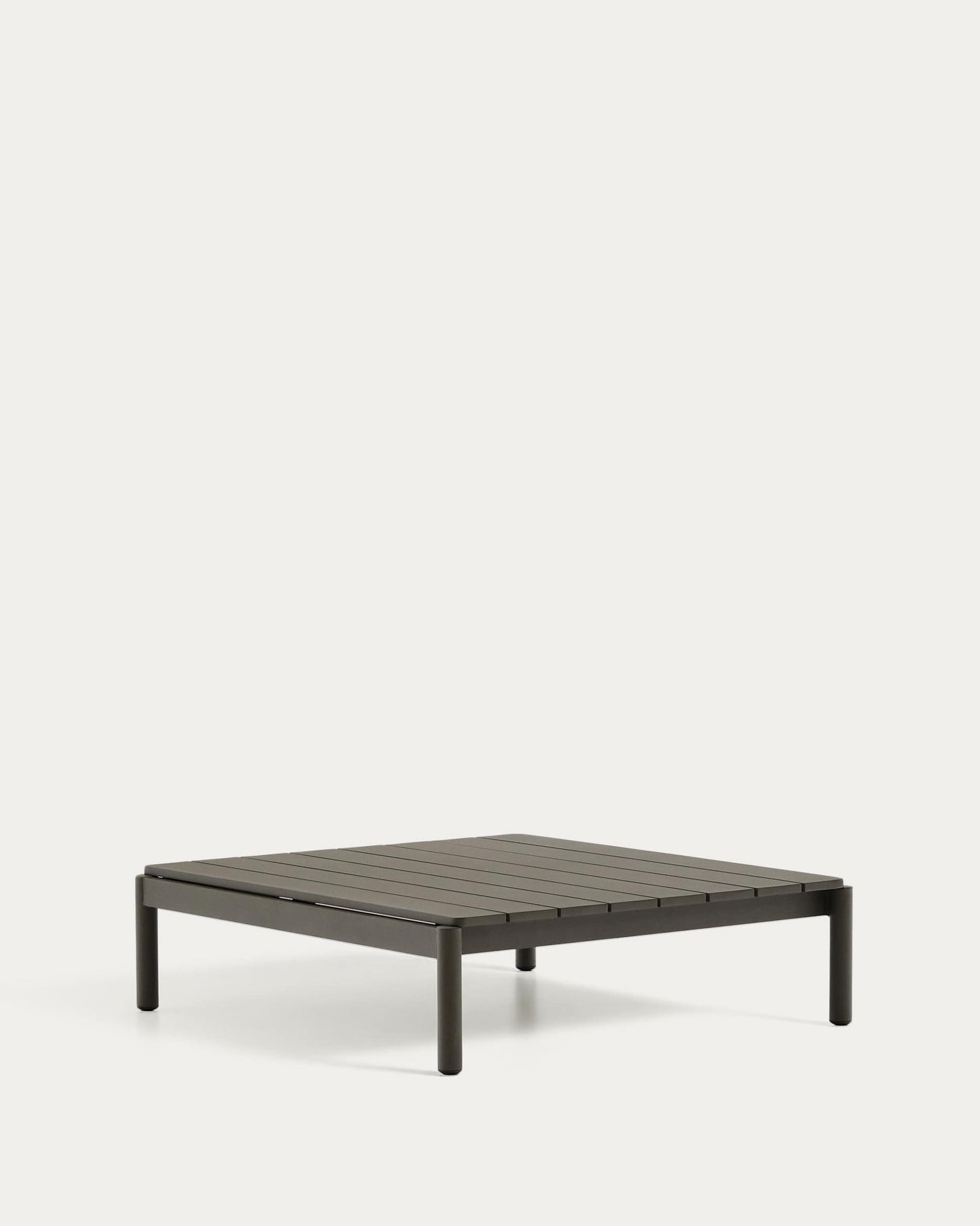 Tavolino da centro Sorells in alluminio verde 89 x 91 cm
