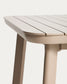 Tavolo allungabile da esterno Izola in alluminio con finitura taupe 220 (280) x 100 cm