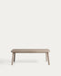 Tavolo allungabile da esterno Izola in alluminio con finitura taupe 220 (280) x 100 cm