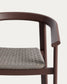 Sgabello Erice in alluminio e corda marrone 65 cm