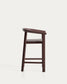 Sgabello Erice in alluminio e corda marrone 65 cm