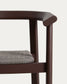 Sgabello Erice in alluminio e corda marrone 75 cm
