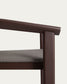 Sgabello Erice in alluminio e corda marrone 75 cm
