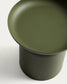 Tavolino da appoggio Arcola in alluminio verde Ø 45 cm
